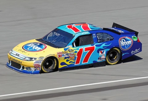 Matt Kenseth #17 Kroger Ford Fusion NASCAR 13x19 Poster Gloss Photo Print Cover
