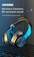 Auriculares inalámbricos eearphone Bluetooth Música Radio FM Gaming Headset plegable
