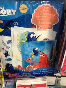 Encontrando Dory FUN PACK carteles de calcomanías, pegatinas de calcomanías, hojas de pegatinas, bolígrafos de gel NUEVO - Imagen 1 de 2