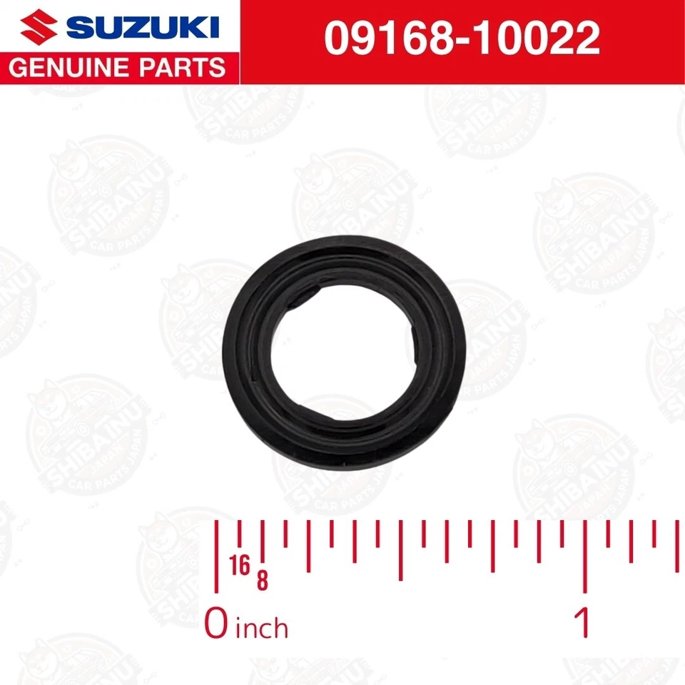 NOS Suzuki Drain Plug Gasket 09168-10022 OEM