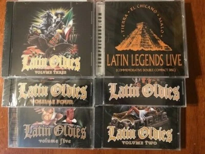 Latin Oldies Volumes #1, 2, 3, 4, 5, & Latin Legends Live (2-Discs)--7 CD's!!! - Image 1 of 4