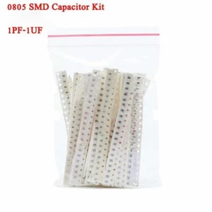 Kit Surtido 31 Valores 0805 SMD SMT Condensador 1PF-1UF 16V-50V 620 PIEZAS - Imagen 1 de 2