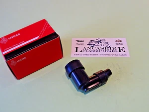 BSA TRIUMPH AJS LUCAS TAPA BUJÍA SIN RESISTENCIA LUCZFH LZFH NEGRO 'NUEVO' - Imagen 1 de 2