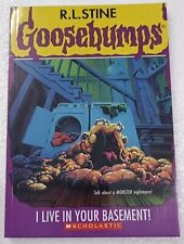 FREE SHIPPING - I Live in Your Basement! by R. L. Stine (Goosebumps #61) - NEW