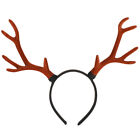  Rentier Kostüm Stirnband Großes Geweih-Stirnband Weihnachten Kopfschmuck