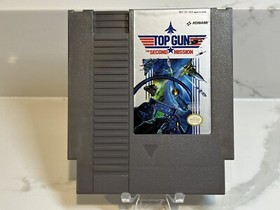 Top Gun Second Mission - NES Nintendo Game - Cart Only- TESTED!