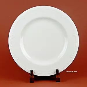 Plato de cena Pfaltzgraff PEARL BROCADO, 10 3/8", ¡EXCELENTE ESTADO! Blanco - Imagen 1 de 3