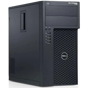 Dell T1700 Ordinateur Fixe Bureau Remis à Neuf i7 RAM 16GB SSD 480GB Gpu W10 - Photo 1/5
