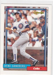 1992 OPC..RYNE SANDBERG..CARD # 110..CUBS..FREE COMBINED SHIPPING - Bild 1 von 1
