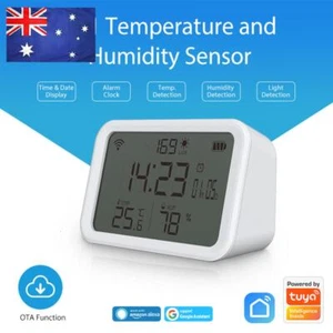 Tuya WiFi Smart Sensor 2.4GHz 4 in 1 Temperature Sensor Bluetooth-compatible 5.0 - Picture 1 of 12