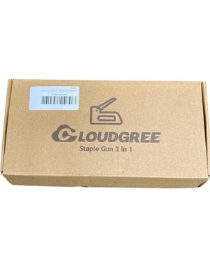Cloudgree 3-in-1 Staple Gun with 1500 Staples Included 1 XJV001