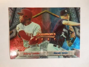 Derek Jeter & Barry Larkin 1994 Bowman's Best Baseball Card Yankees Reds #95 - Imagen 1 de 6