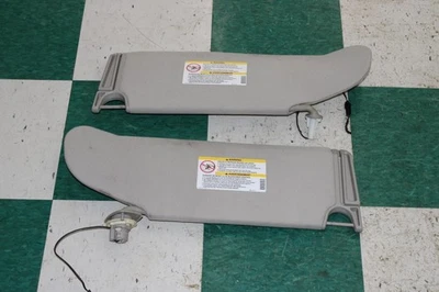 03-07 Hummer H2 Grey Cloth Overhead Roof Pair LH RH Sunvisor Sun Visor Shade WTY Foto 1 de 4