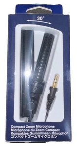 NEW SEALED Olympus ME34 Compact Zoom Microphone Uni-Directional 3.5mm Mic - Photo 1/3
