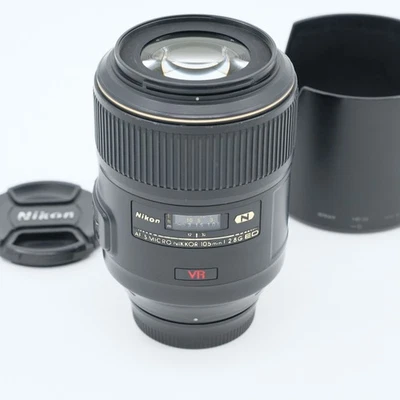 Nikon AF-S Micro Nikkor 105mm f/2.8 G ED VR Camera Lens - image 1 of 4