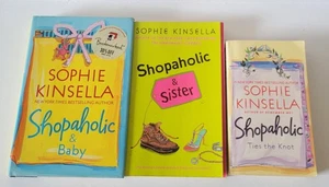 Shopaholic Sophie Kinsella Series Lot Of 3 Ties The Knot, & Sister, & Baby - Picture 1 of 11