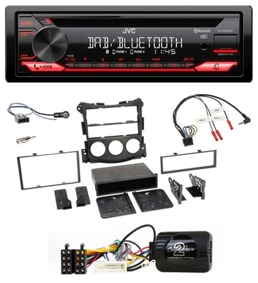 JVC CD DAB USB Bluetooth Lenkrad Autoradio für Nissan 370Z 2009-2013 Roadster ab - Bild 1 von 4