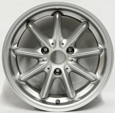 Smart Fortwo 2008-2016 15X5,5 ET22 plata rueda trasera OEM original Foto 1 de 4