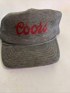 Vintage Coors SnapBack Gray Hat. - Picture 1 of 4
