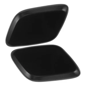  1 Pair of Headlight Washer Spray Nozzle Cover Headlamp Cleaning Cap Front - Picture 1 of 12