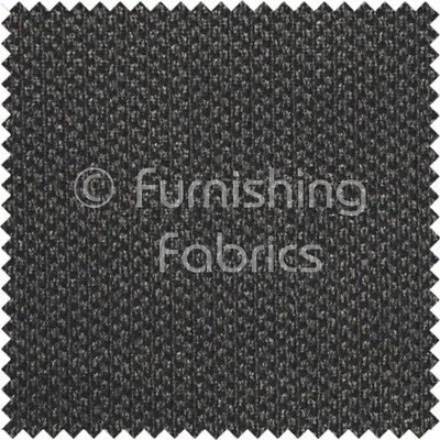 Weich wie Samtoptik Chenille Polster Vorhang Uni Anthrazit Grau Stoff