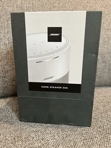 New In Box Bose Home Speaker 300 AUX, Bluetooth, NFC, Voice/AI Assistant Silver - Picture 1 of 7