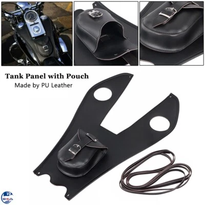 Панель бензобака мотоцикла с чехлом для Harley Heritage Softail Classic Fat Boy - Изображение 1 из 4