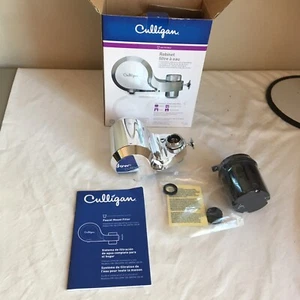 CULLIGAN Faucet Mount Water Filter FM-R Chrome Mount & Adapter Kit FM-100-C FS! - Picture 1 of 7