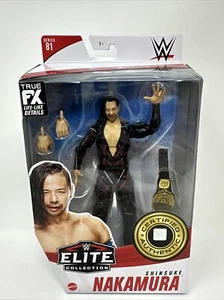 WWE Mattel Elite Series 81 Shinsuke Nakamura Chase Variant Figure Black Gear NXT - Picture 1 of 15