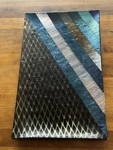 Kurt McVay signed art glass tray - Picture 1 of 7