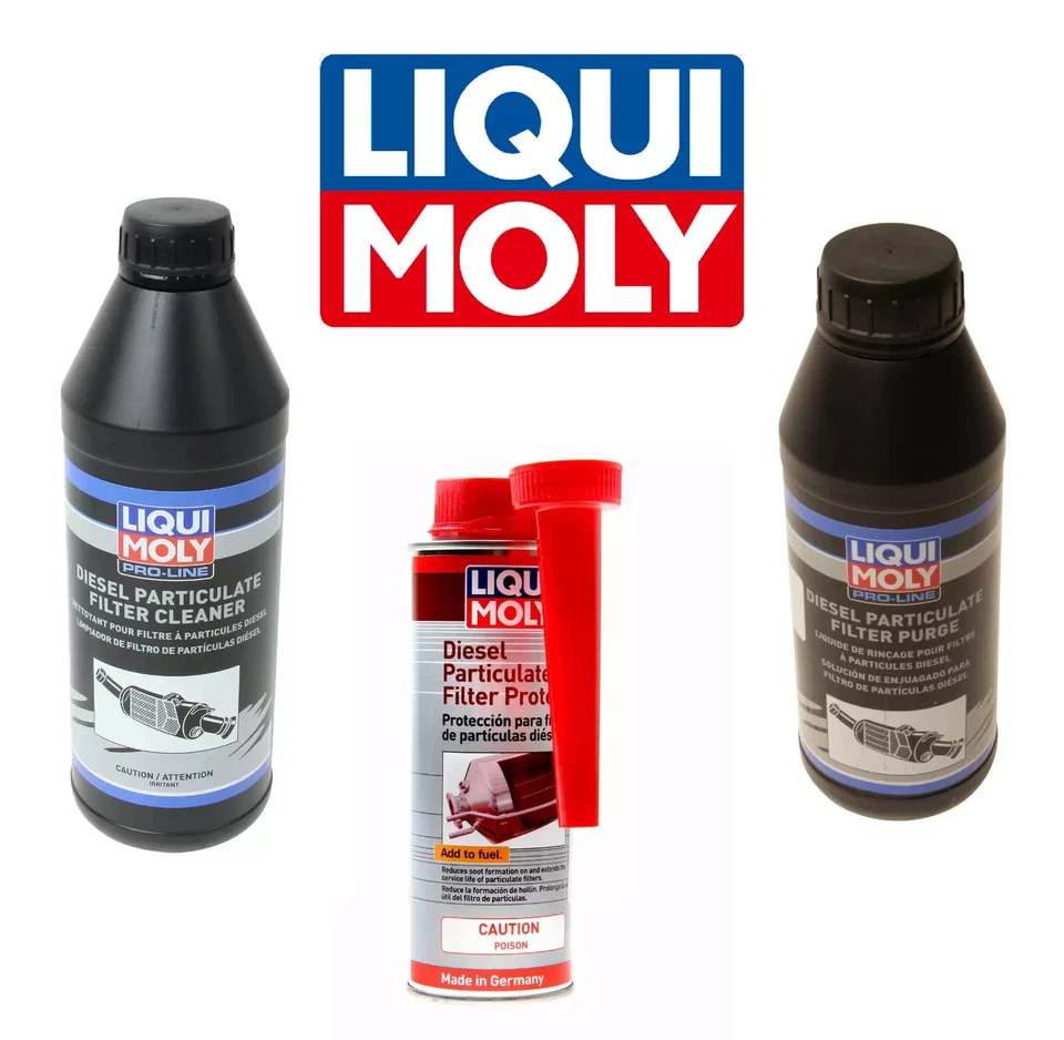 Juego de Limpiador de Líquidos y DPF Purge 5171 5169 y Kit Protector DPF Liqui Moly Foto 1 de 1