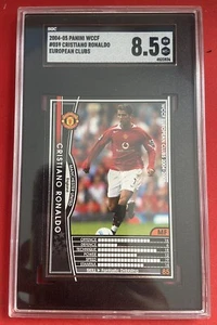 2004-05 Panini WCCF Cristiano Ronaldo European Clubs #59 SGC 8.5 SSP - Picture 1 of 2