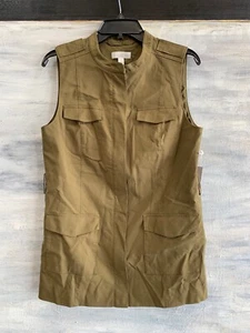 NEU! EMERSON ROSE ärmellose Utility Weste, M - Olive Tree - Neu mit Etikett - Bild 1 von 11