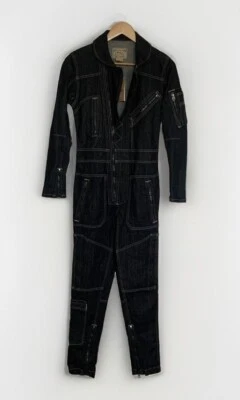 Polo Ralph Lauren Authentic Denim Goods Jumpsuit Sz 2 RetroUtility/Coverall $428 - Изображение 1 из 4
