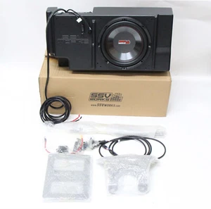 Subwoofer amplificado de 10" SSV funciona detrás del asiento con carcasa Polaris RZR XP1000 - Imagen 1 de 14