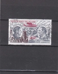 FRANCE 1973. HENRI GUILLAUMET ET PAUL CODOS. TIMBRE GOMME CACHET ROND PA N° 48 - Imagen 1 de 1