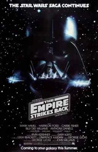 Vintage New Star Wars The Empire Strikes Back Poster Portal 1992 24 x 36 PTW532 - Picture 1 of 7