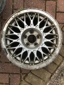 VOLKSWAGEN VW MK3 GOLF VR6 GTI CORRADO 15" BBS 409 ALLOY WHEEL 1H0601025G #4 - Picture 1 of 7