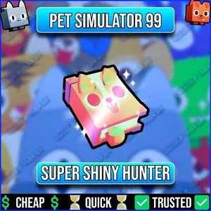 [🟢] Pet Simulator 99 |✨Super Shiny Hunter✨ | 🛒 Cheap & Same Day Delivery! - Picture 1 of 3