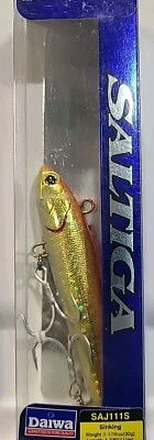 Daiwa Saltiga Jerkbait 4 3/8" Sinking 1 1/16oz Saltwater Trolling Lure Orange - Image 1 of 4