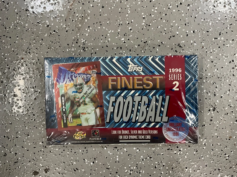 1996 Topps Finest Series 2 Football Factory Sealed Box - Image 1 of 1