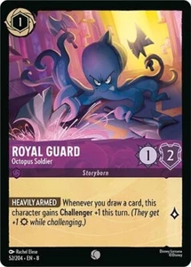Disney Lorcana Reign of Jafar - 52 Royal Guard, Octopus Soldier, Common Non Foil - Picture 1 of 1