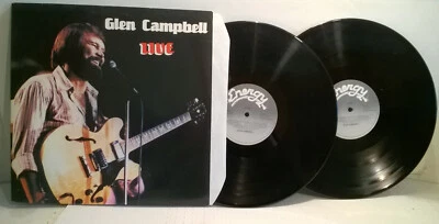 GLEN CAMPBELL LIVE '81 Energy Netherlands 2LP import LIVE British Tour DUBLIN?? Foto 1 de 3