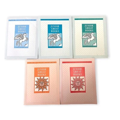 5 Junior Great Books Read-Aloud Program Sun Vol 2 3 Pegasus Vol 1-3  Home school - Image 1 of 2