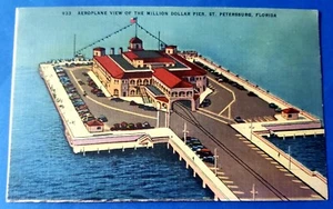 AK Flugzeugblick Million Dollar Pier St Petersburg Florida E6172 - Bild 1 von 2