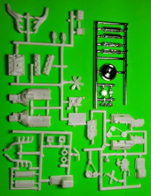 1965 Ford Fairlane 500 Modified Stocker 1/25 2 Motor Engine 427 Wedge Race 289 - Image 1 of 4