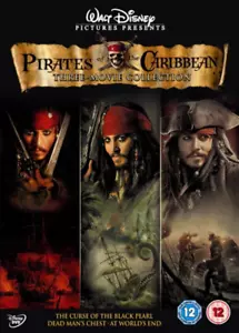Pirates Of The Caribbean Trilogy DVD Johnny Depp 2007 Free UK P&P - Picture 1 of 7