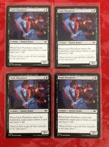 4x Magic The Gathering - Vault Plunderer - #114 Outlaws Thunder Junction x4 - Imagen 1 de 7