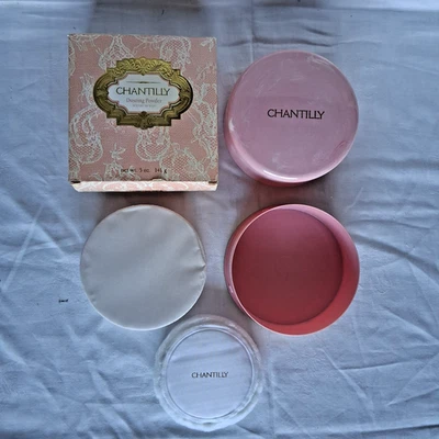 Polvo para polvo CHANTILLY by Dana de colección 5 oz TALC sin abrir-almohadilla sin usar Foto 1 de 4