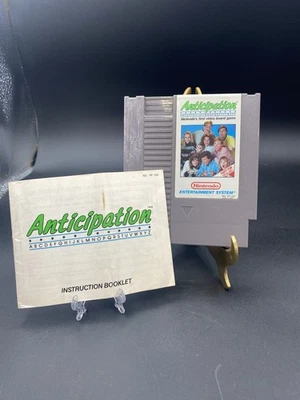 Juego de anticipación (NES) Juego y folleto de instrucciones.  Probado Foto 1 de 4